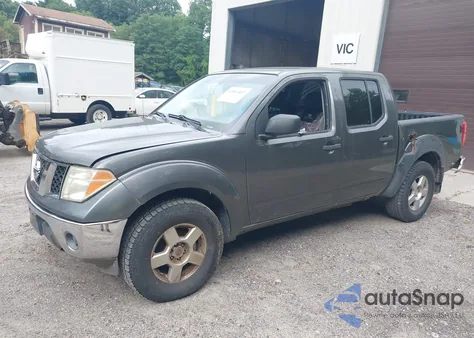 2007 Nissan Frontier Se from USA, damaged, VIN 1N6AD07W57C462904